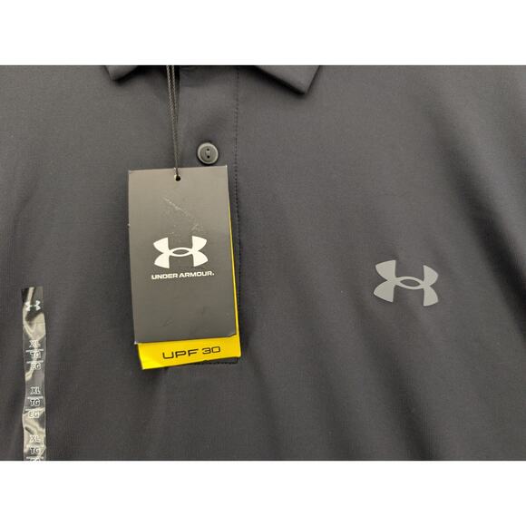 NWT Under Armour UA Playoff 3.0 Men's Polo in Black size XL - Picture 4 of 7